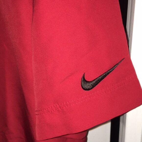 Red stripe Crown Lodge Nike Golf SS jacket L - Picture 2 of 4